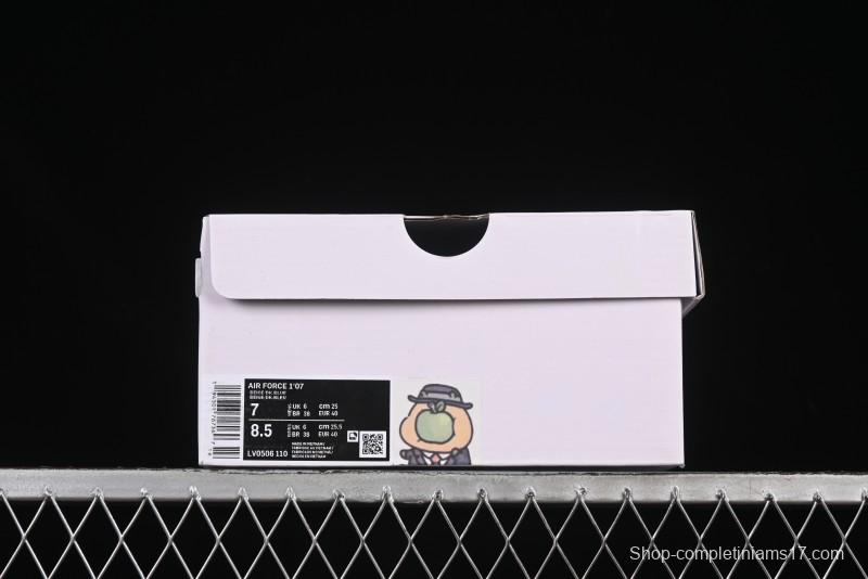 Nike Air Force 1 '07 Low x Capybara "Pour milkBape" Casual Sneakers - LV0506-110