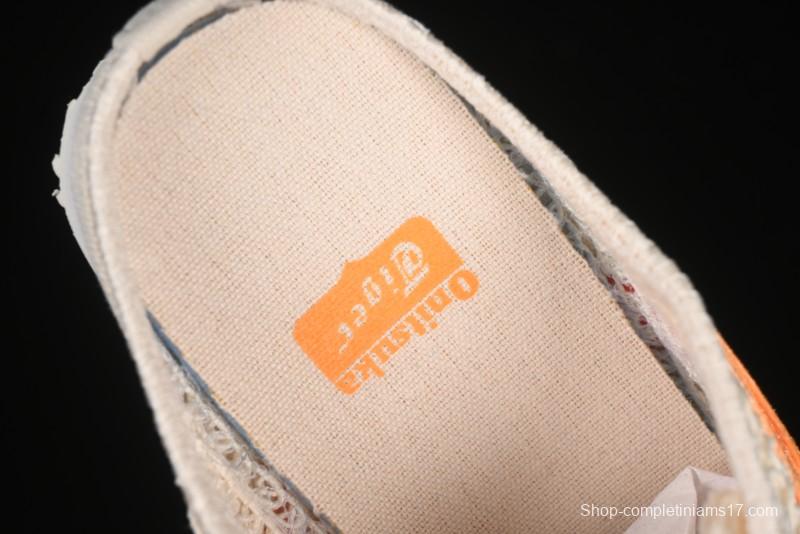 Onitsuka Tiger Mexico 66 Sabot Slip-On Sneakers with Breathable Mesh Upper - 1183A707-106