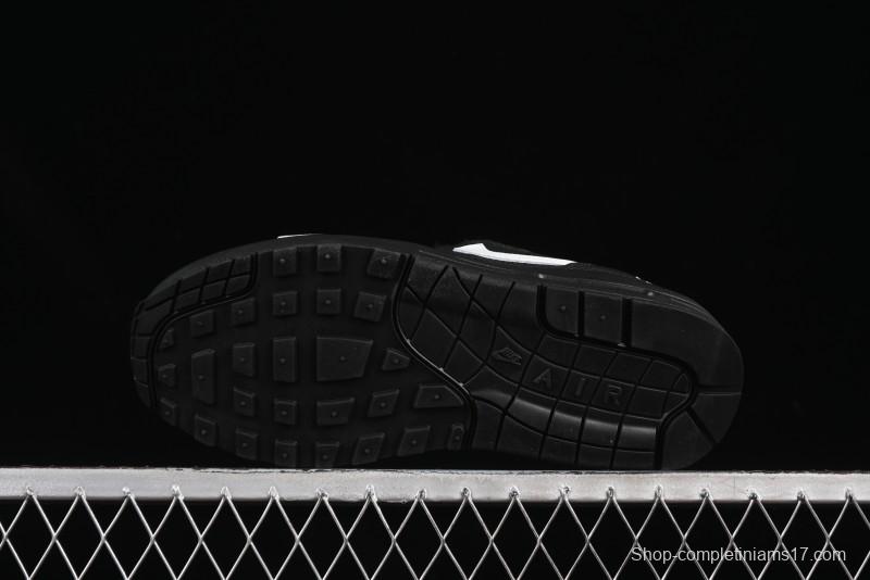 Nike Air Max 1 Retro Running Shoes with Half-Sole Air Cushion - HF8813-001