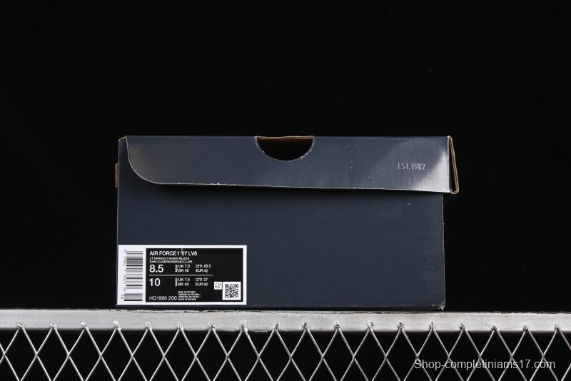 Nike Air Force 1'07 Low Casual Sneakers with Full-Length Air Cushion - HQ1966-200