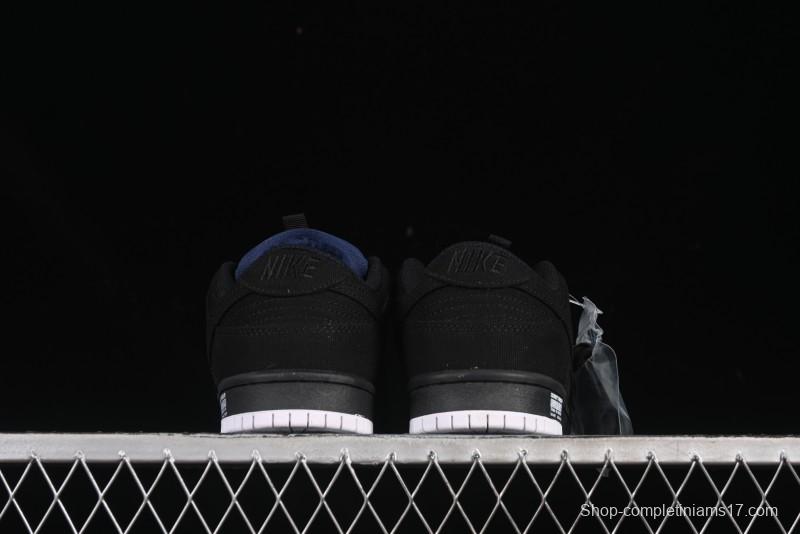 Nike SB Dunk Low Pro ISO Black Gum Rubber SB Low-Top Skateboarding Shoes - CD2563-006