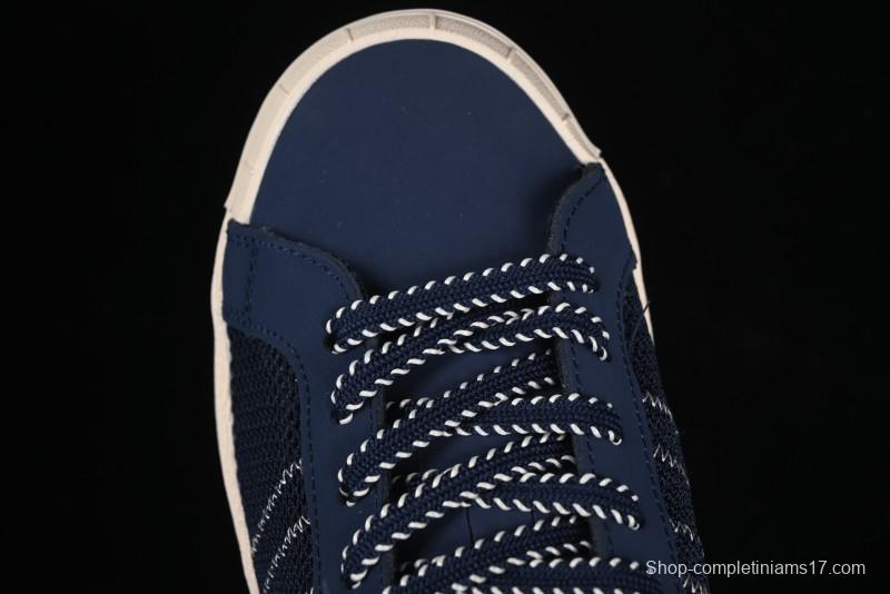 Adidas Clot x Superstar Shell Toe Casual Sneakers with Serrated Edge Design - IH3644