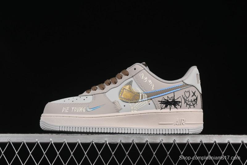 Nike Air Force 1'07 Low Batman DC Comics Series Casual Sneakers - XL2321-111