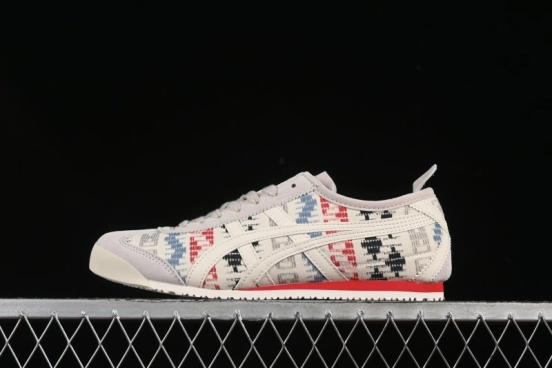 Onitsuka Tiger Mexico 66 Low-Top Leather Sneakers - 1183B648-100