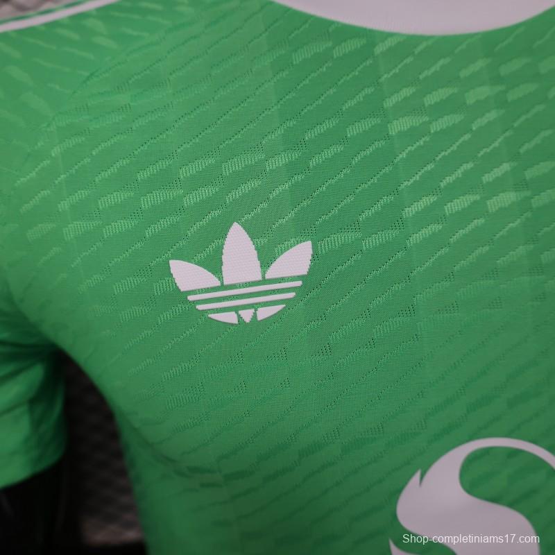 Player Version 25/26 Manchester United Green Goalkeeper Jersey