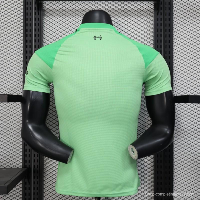 Player Version 25/26 Liverpool Green Goalkeeper Jersey
