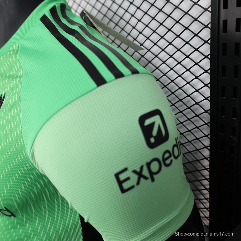 Player Version 25/26 Liverpool Green Goalkeeper Jersey
