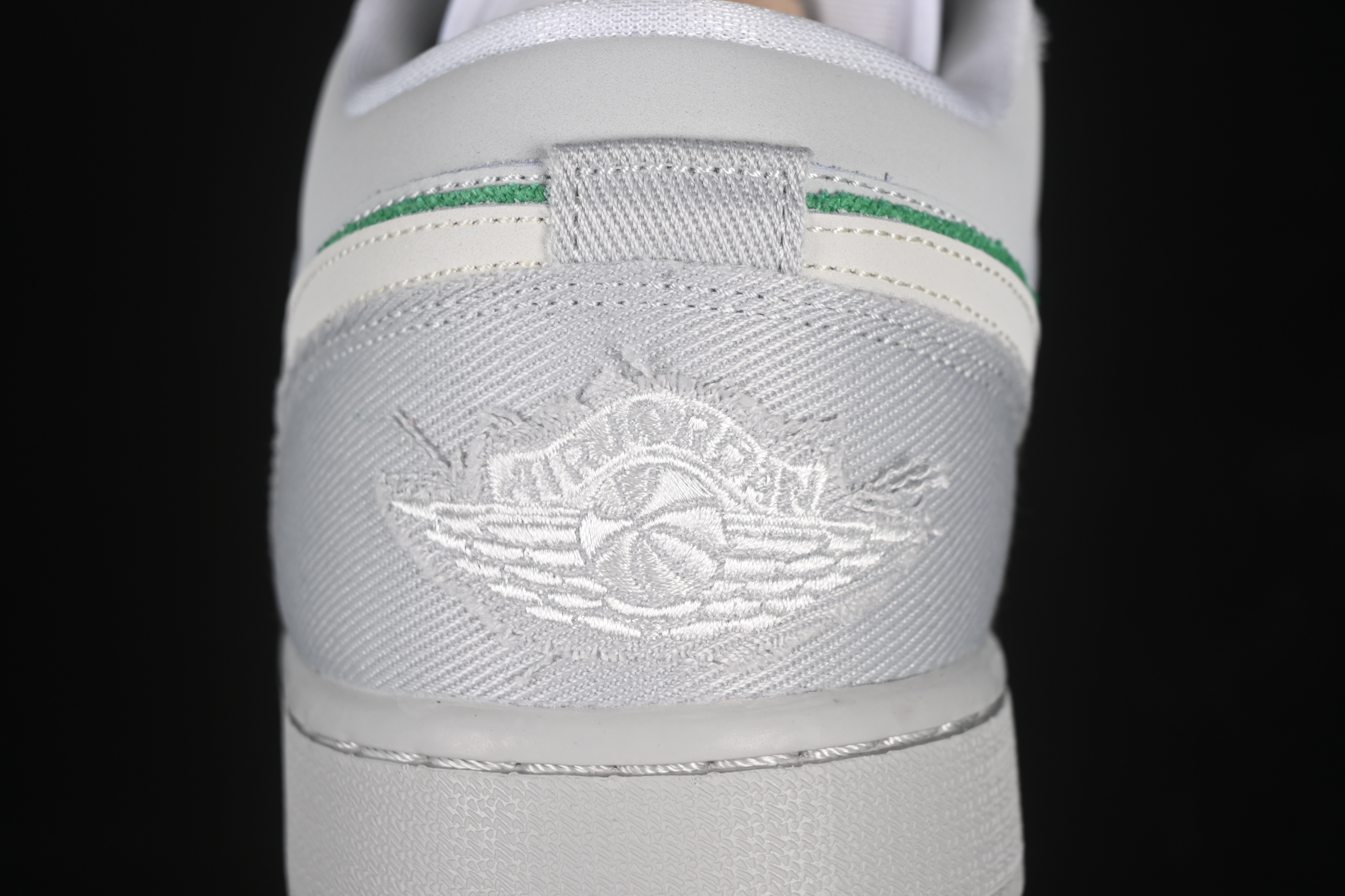 Nike Air Jordan 1 Low "Dongdan" Casual Sneakers with Woven Grey Design - IH3369-077