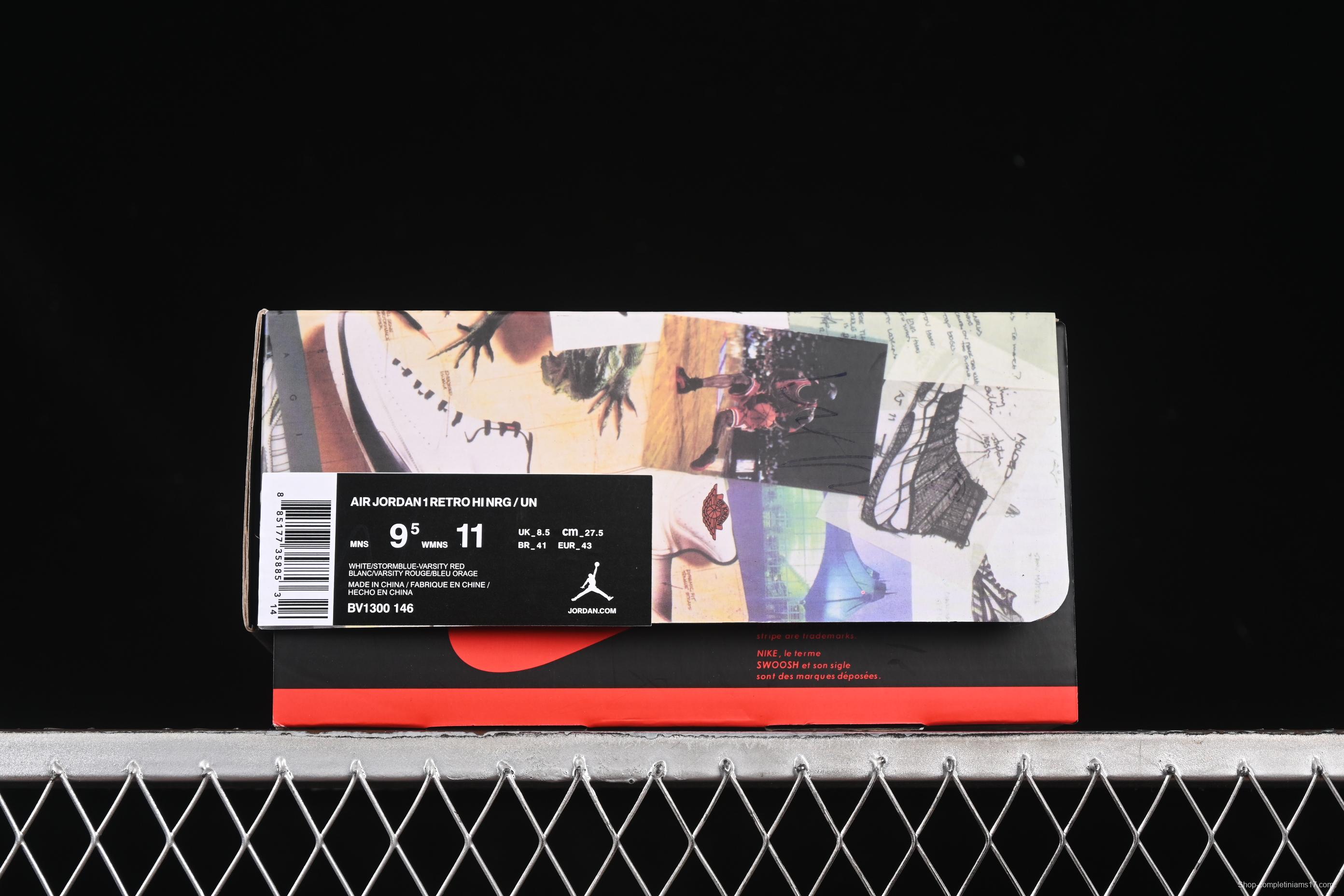 Nike Air Jordan 1 x Union AJ1 Limited Edition Deconstructed Patchwork Basketball Shoes - BV1300-146