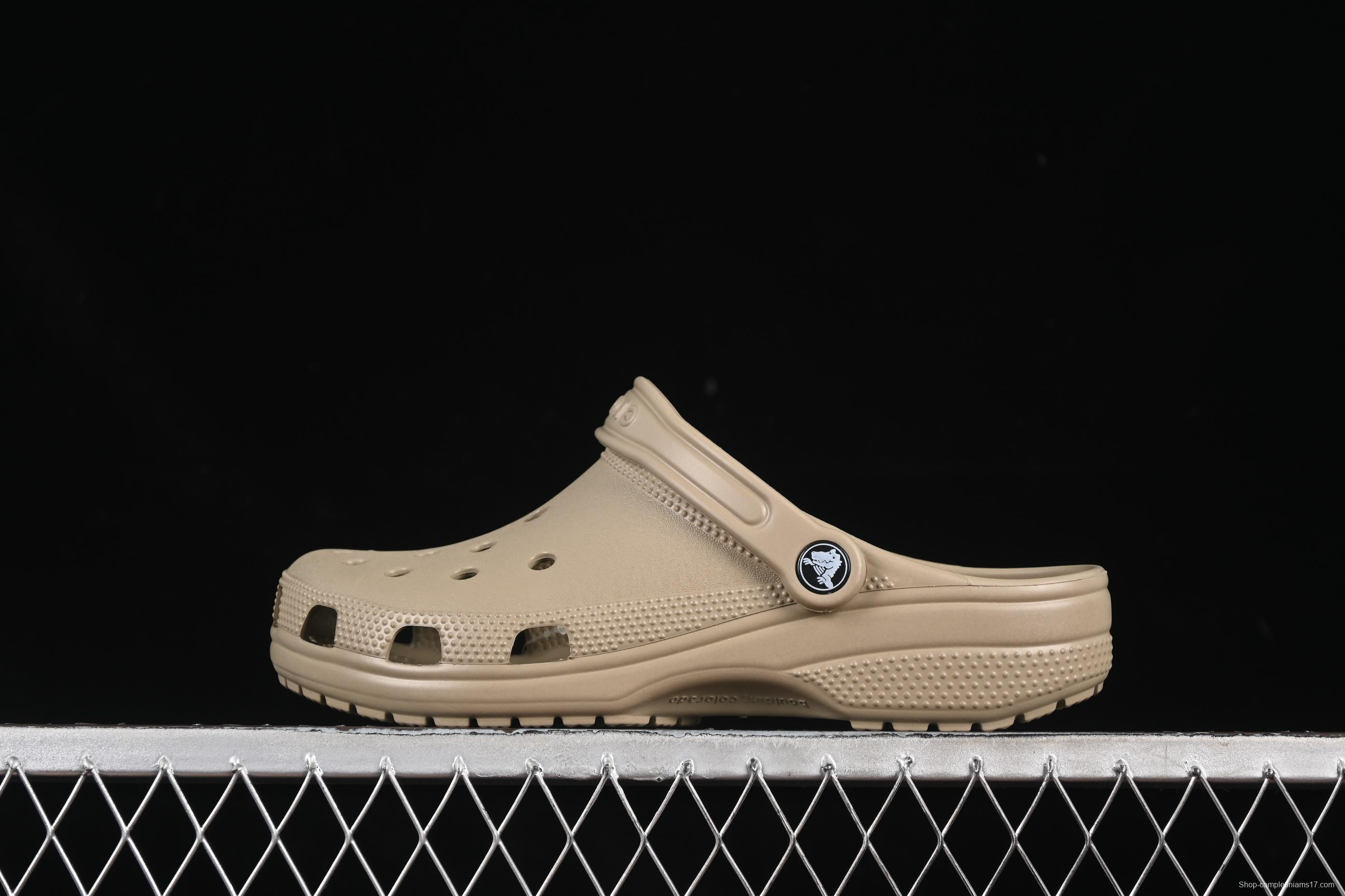 Crocs Classic Clog Summer Two-Way Beach Sandals with Ventilation Holes - B.D4