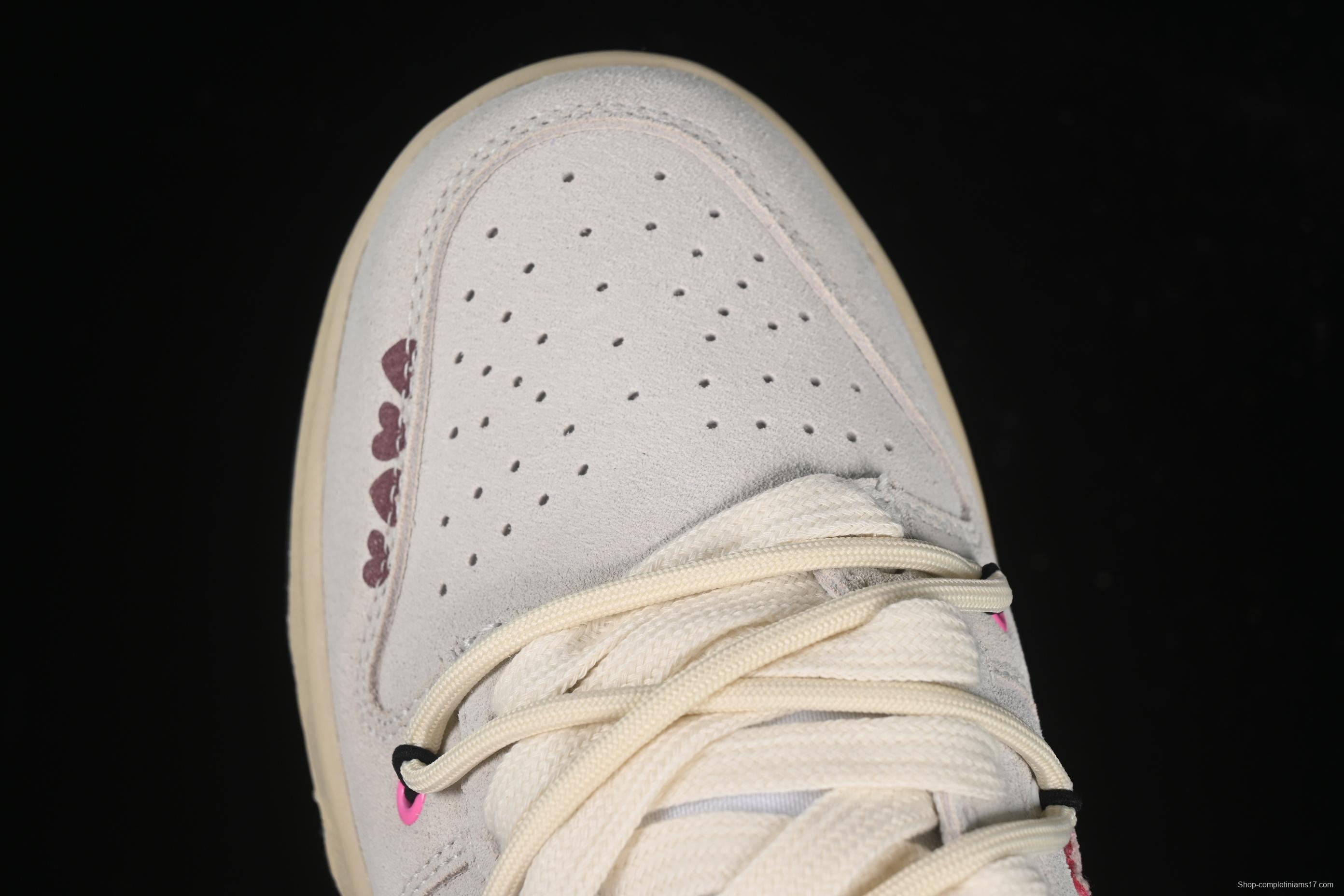 Nike Dunk Low Panda Valentine's Day Mischief Film Love Letter Low-Top Casual Sneakers - HV1800-101