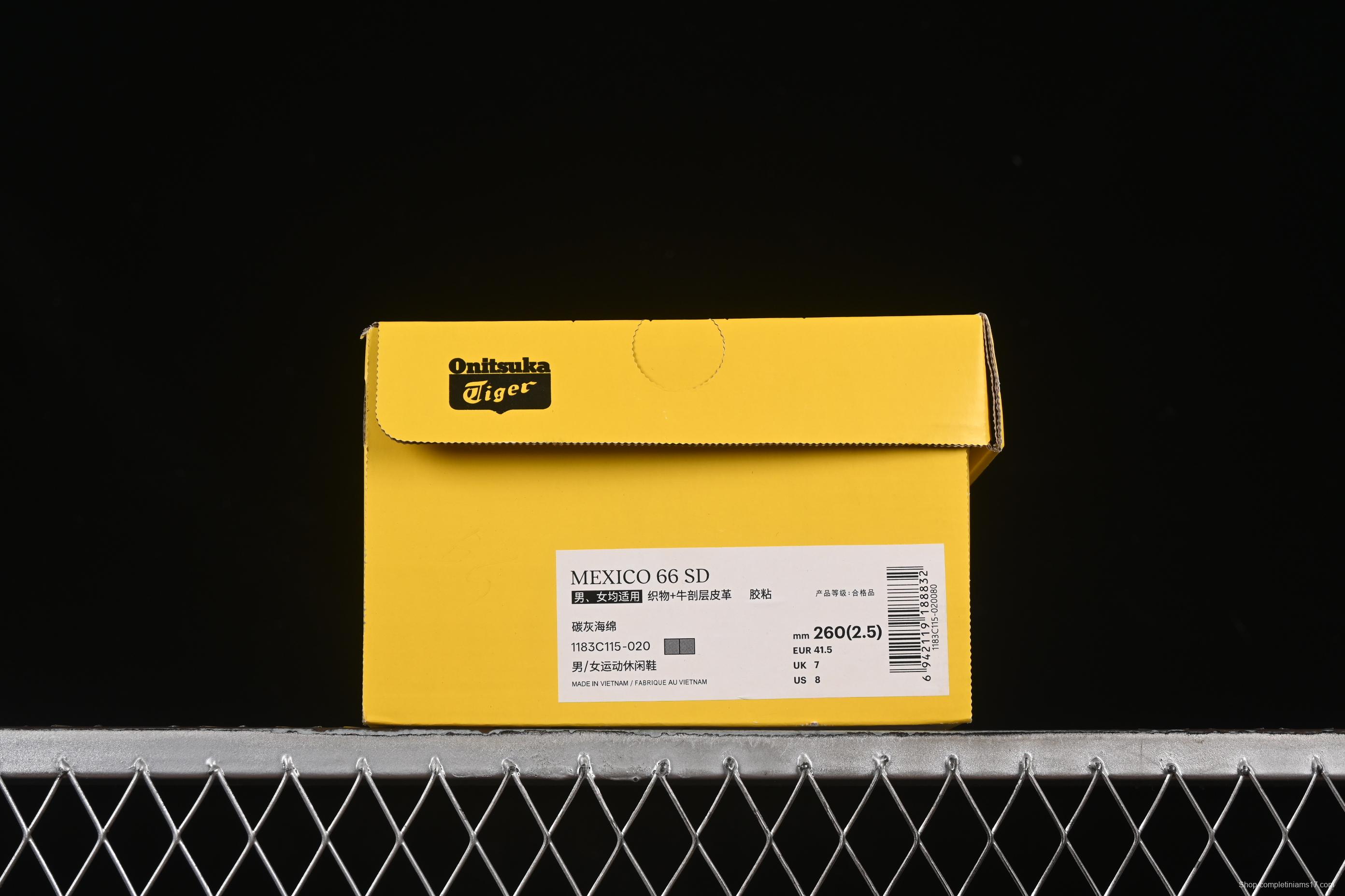 Onitsuka Tiger Mexico 66 SD Low-Top Casual Running Shoes - 1183C115-020