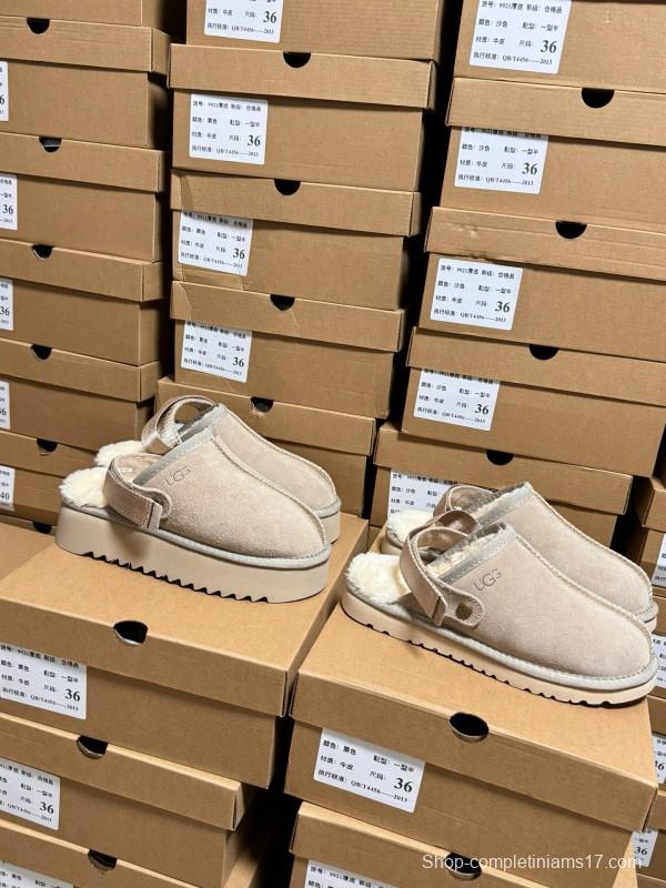 2024 Women UGG Sand Suede Slippers MJ00170