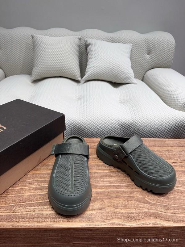 2025 UGG Green Mesh Slippers KFY00220