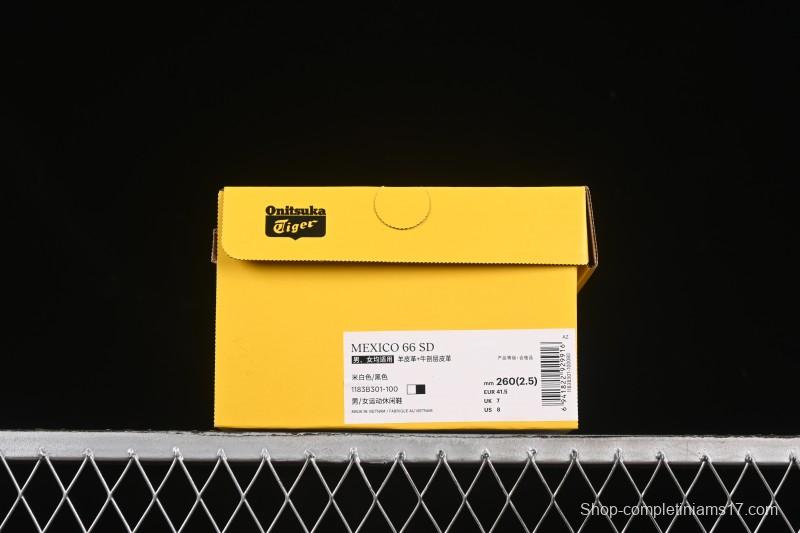 Onitsuka Tiger Mexico 66 SD Low-Top Casual Running Shoes - 1183B301-100