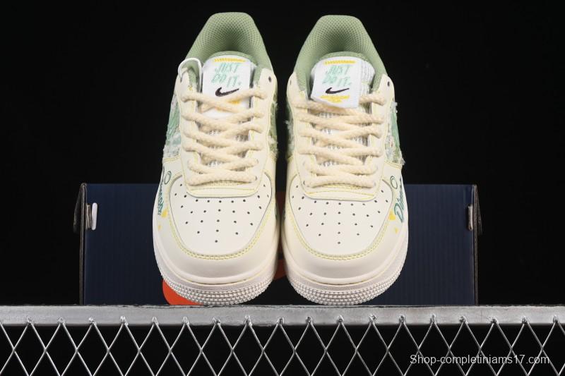 Nike Air Force 1'07 Low Bubble Mart Dimoo Casual Sneakers - FJ7740-110