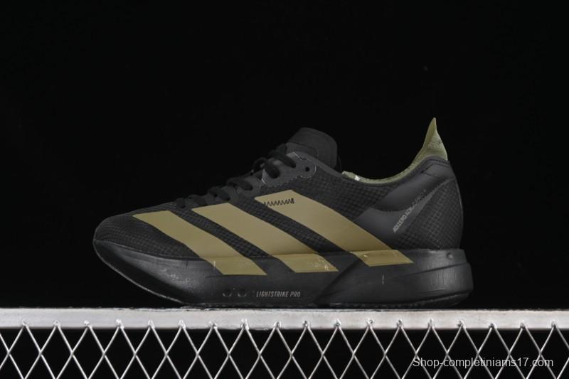 Adidas Adizero Adios 4 Men's Lightweight Breathable Low-Top Running Shoes - JP6314