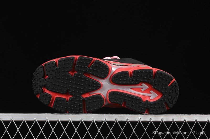 Off-White Be Right Low-Top Lifestyle Casual Shoes in Black Red