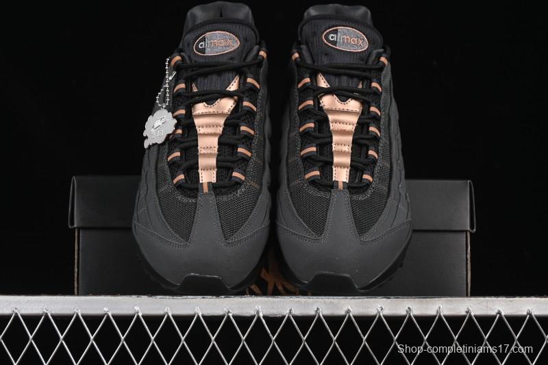 Nike Air Max 95 Retro Cushioned Running Shoes - HQ6457-001