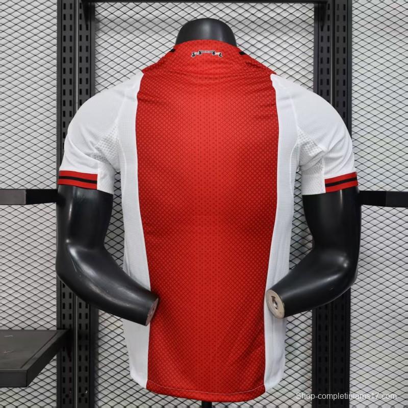 Player Version 25/26 Ajax Home Jersey