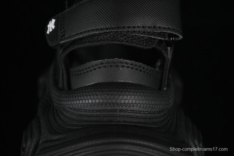 Adidas NY MLB Winner Chunky Mask New York Yankees Height Increase Platform Sandals - 3ASDW015350BKS