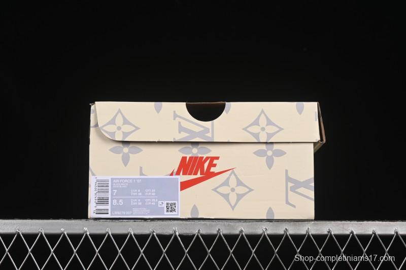 Nike Air Force 1 '07 Low LV Collaboration Coffee Brown Casual Sneakers - LW9279-007