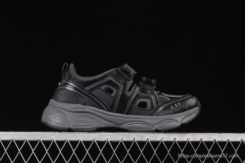 New York Yankees MLB Ace Runner Mask Jane Summer Casual Sandals - 3ASDACE5350BKS