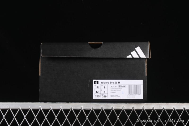 Adidas Adizero Evo SL Lightweight Breathable Cushioned Running Shoes - JR3420