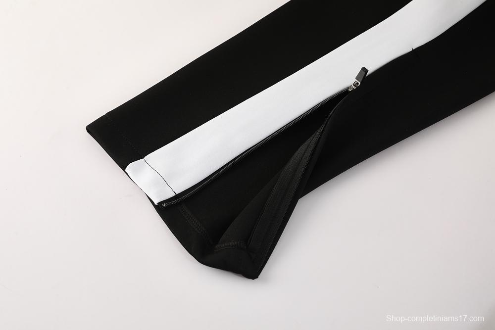 2025 Nike Green/White Full Hoodie Zipper Jacket +Long Pants