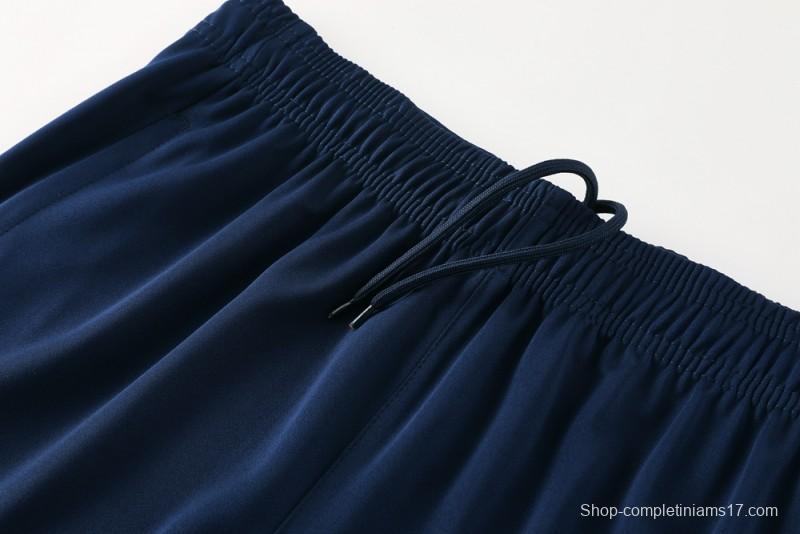 2025 Nike Navy Full Hoodie Zipper Jacket +Long Pants