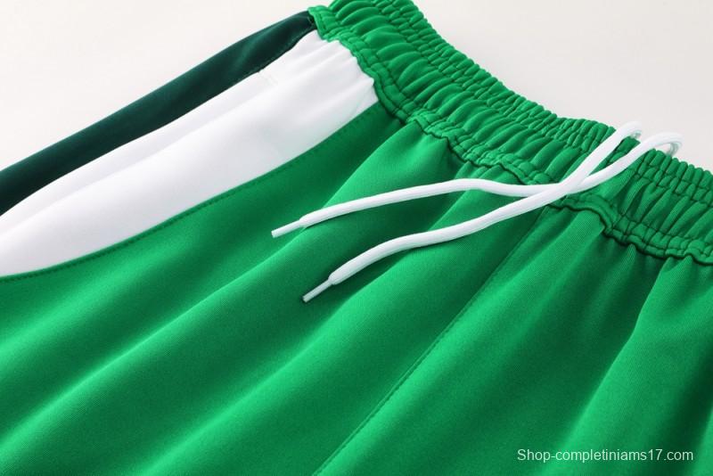 2025 NIKE Green Full Zipper Jacket +Long Pants