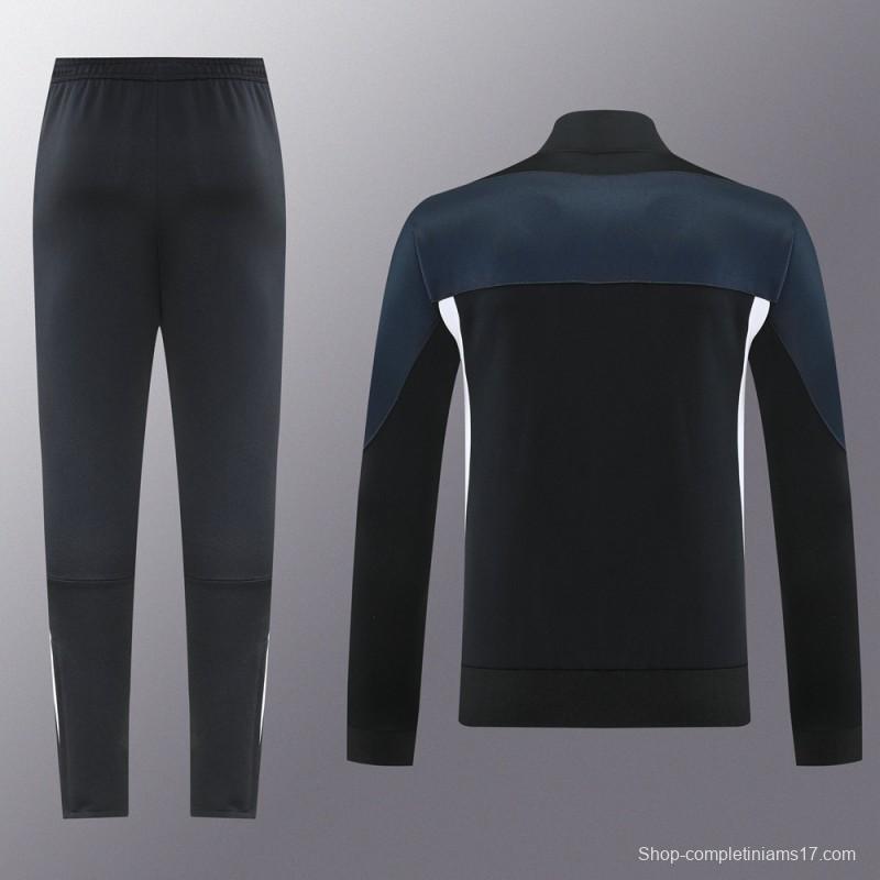 2025 NIKE Black/White Full Zipper Jacket +Long Pants