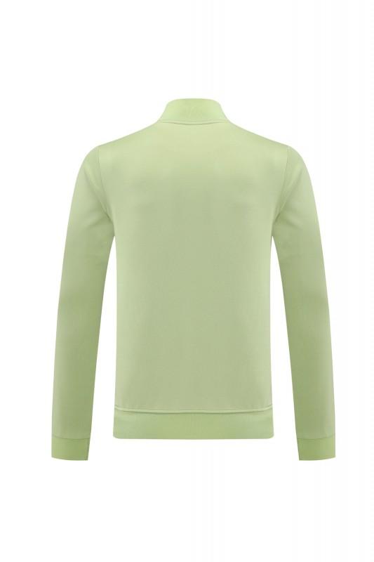 2025 Adidas Light Green/Black Full Zipper Jacket +Long Pants