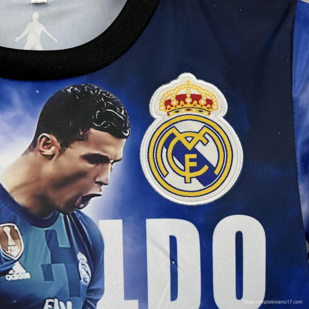 2025/26 Kids Cristiano Ronaldo Real Madrid Kit