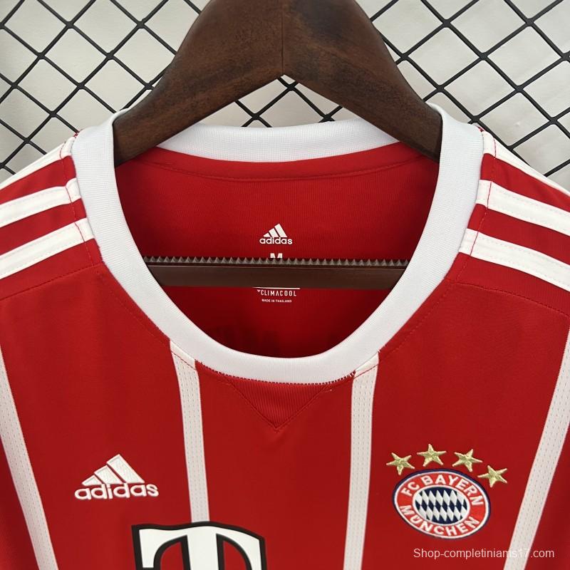 17/18 Retro Bayern Munich Home Jersey