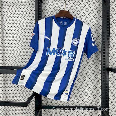 2025/26 Deportivo Alaves Home Jersey