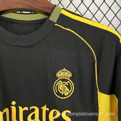 2025/26 Real Madrid Black And Yellow Special Edition Jersey