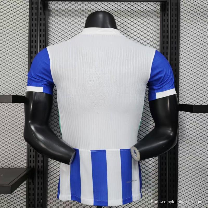 Player Version 25/26 Brighton Hove Albion Home Jersey