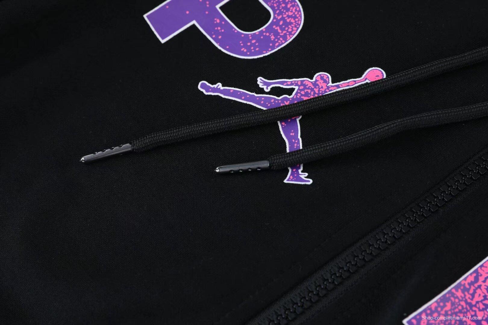 25/26 PSG Jordan Hoodie Full Zipper Jacket + Long Pants