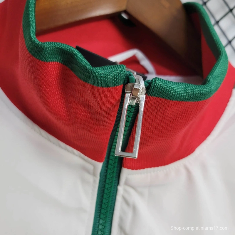 2025 Portugal Jacket White Windbreaker