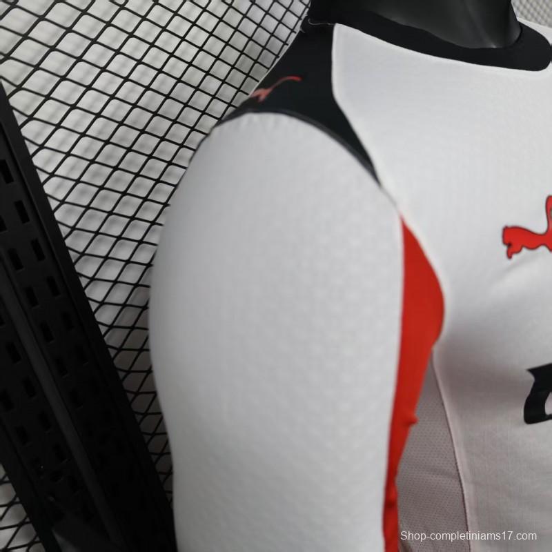 Player Version 25/26 AC Milan Away Long Sleeve Jersey