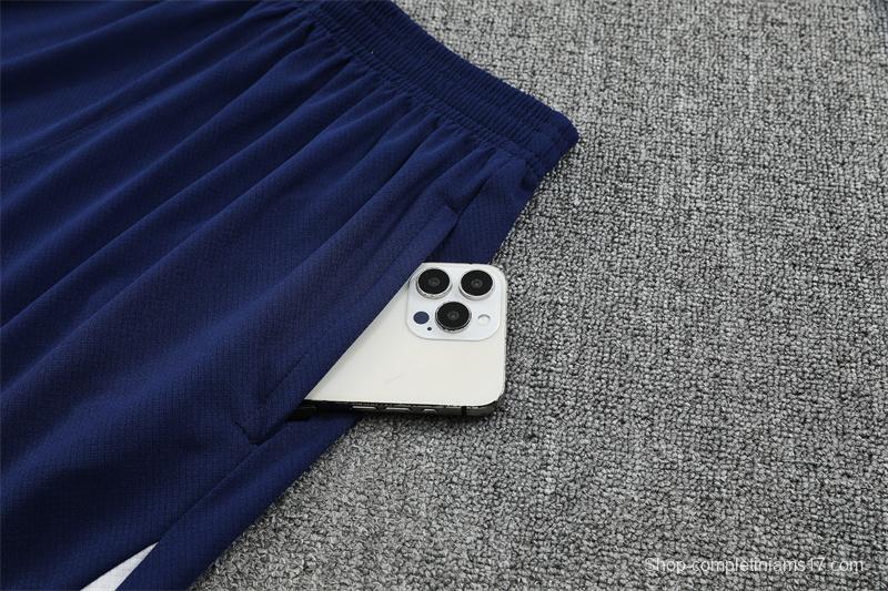 25/26 Tottenham Hotspur Grey with XS Short Sleeve+Soccer Shorts