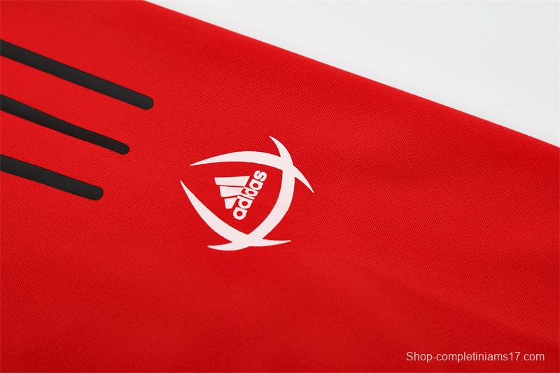 Retro 04/05 AC Milan Red Half Zipper Jacket