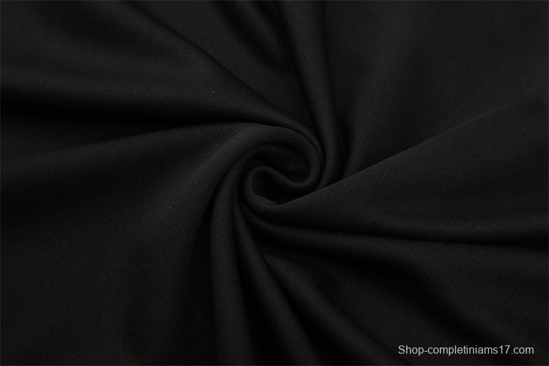 Retro 03/04 AC Milan Black Half Zipper Jacket