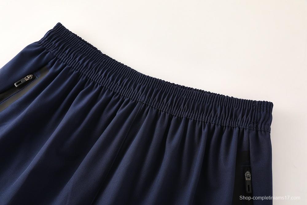 25/26 Adidas Navy Hoodie Full Zipper Jacket + Long Pants