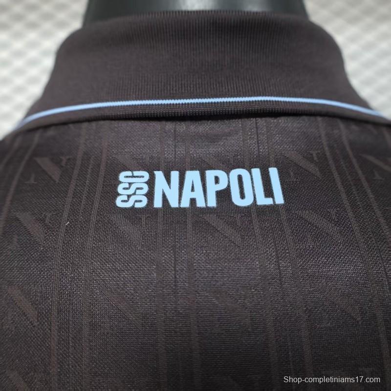 Player Version 25/26 Napoli Third Black Jersey
