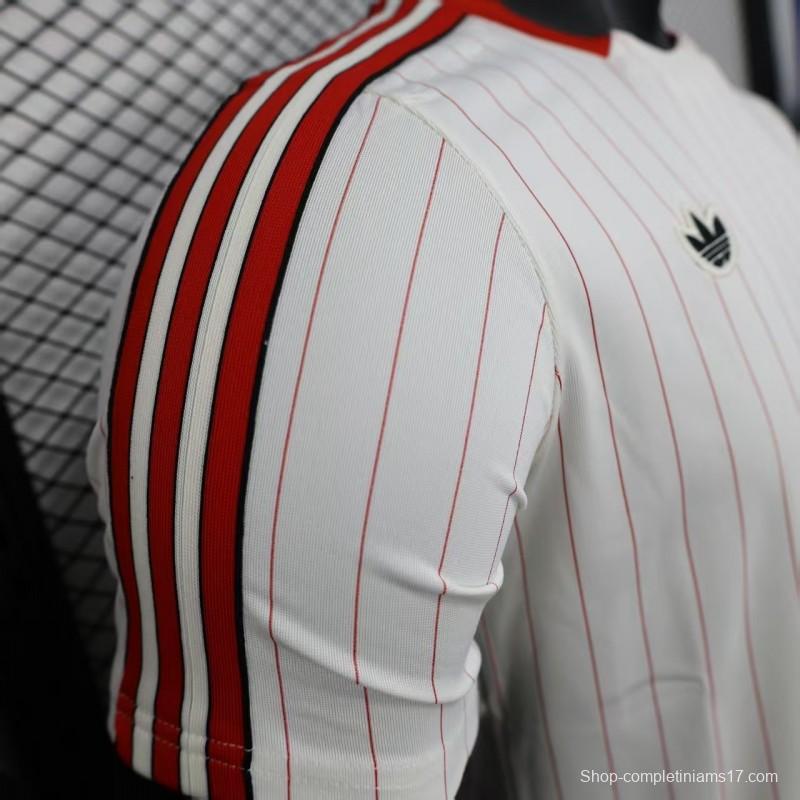 Player Version 25/26 Benfica White Casual Jersey