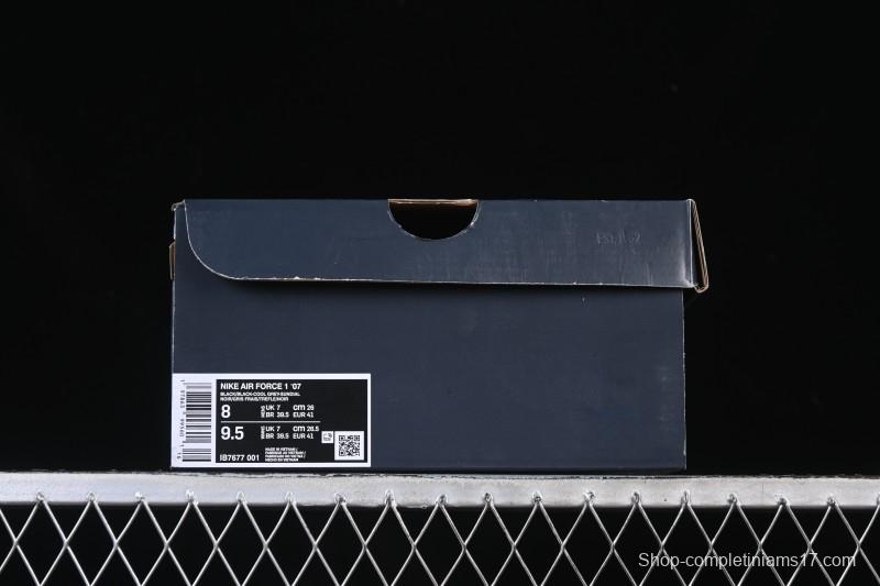 Nike Air Force 1 '07 Low Casual Sneakers with Full-Length Air Cushion - IB7677-001