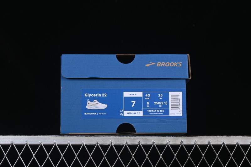 Brooks Glycerin 22 Cushioned Marathon Nitrogen Running Shoes - 1204341B166
