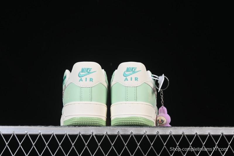 Nike Air Force 1'07 Low Casual Sneakers with Full-Length Air Cushion - KB1688-007